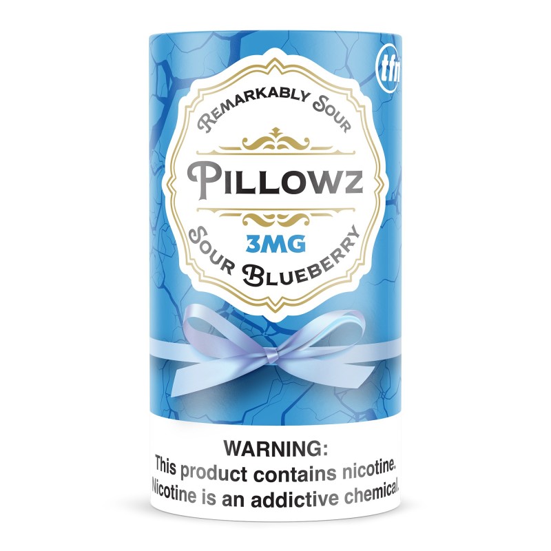 Pillowz Pouches 5pk Sour Blueberry, nicotine pouch, nic pouch